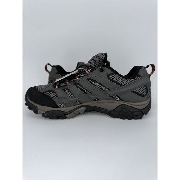 Merrell Hiking Shoes Gray Moab 2 GTX Vibram Goretex Leather J06039 Men’s Size 12 - Picture 9 of 12